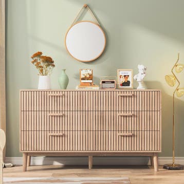 Moderne Houten Ladekast - 4 of 6 Laden - Retro Design Dresso, Verzenden, Nieuw