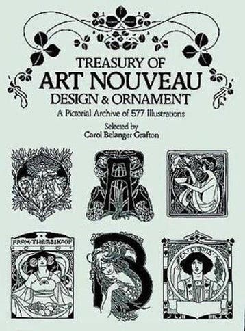 Treasury of Art Nouveau Design & Ornament - Carol B Grafton, Verzenden, Gelezen, Carol B Grafton