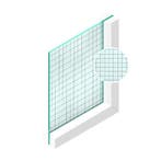 Spoedglas Draadglas Brute 6 mm, Doe-het-zelf en Verbouw, Ophalen of Verzenden, Nieuw