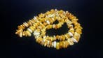 Zeldzaam Royal White - Landscape Baltic Amber - Ketting -