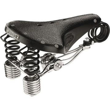 Brooks B135 fietszadel - Echt leren fiets zadel, Fietsen en Brommers, Verzenden, Nieuw, Brooks