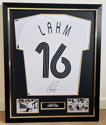 Philipp Lahm - Hand Signed World Cup 2006 Germany Home Shirt, Nieuw