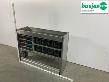 Aluca bedrijfswageninrichting 1250x420x950mm (3047), Ophalen of Verzenden