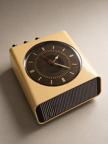 Bureauklok - Europhon - H10 - Adriano Rampoldi Space Age