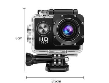 Full HD Action Camera 1080P – Waterdichte Sportcamera, Verzenden, Nieuw