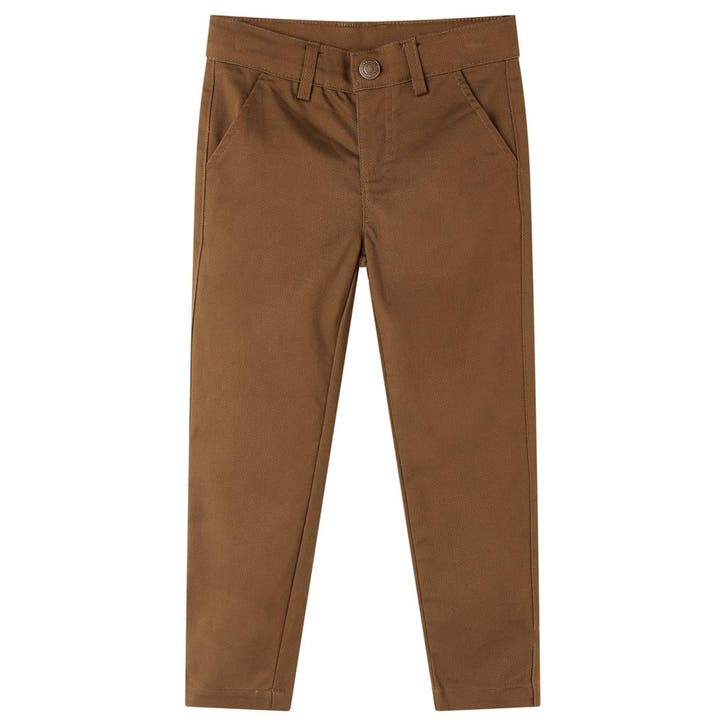 vidaXL Kinderbroek 116 cognackleurig, Kinderen en Baby's, Kinderkleding | Overige, Nieuw, Verzenden