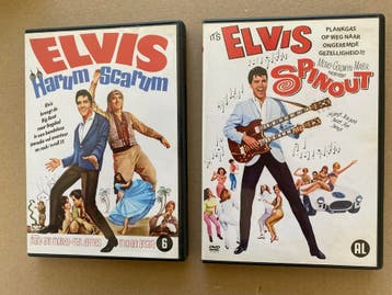 Elvis Presley - 2 Films - Spinout (1966) Harum Scarum (1965), Verzamelen, Verzenden, Zo goed als nieuw
