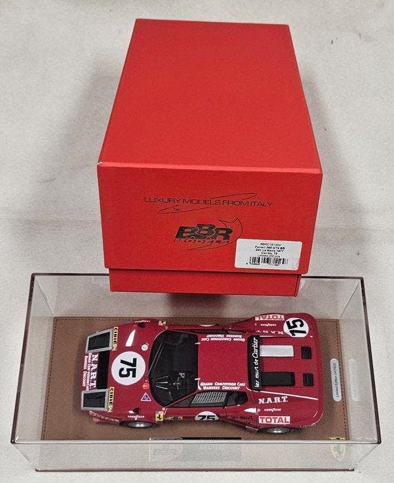 BBR 1:18 - Model sportwagen - Ferrari 365 GT4 BB 24h Le Mans, Hobby en Vrije tijd, Modelauto's | 1:5 tot 1:12