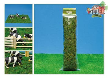Kids Globe Set Houten Paardenstal Roze Met 7 Boxen+Grasma..., Ophalen of Verzenden, Nieuw