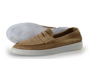 Blackstone Loafers in maat 43 Beige, Kleding | Heren, Schoenen, Overige kleuren, Verzenden, Zo goed als nieuw, Loafers