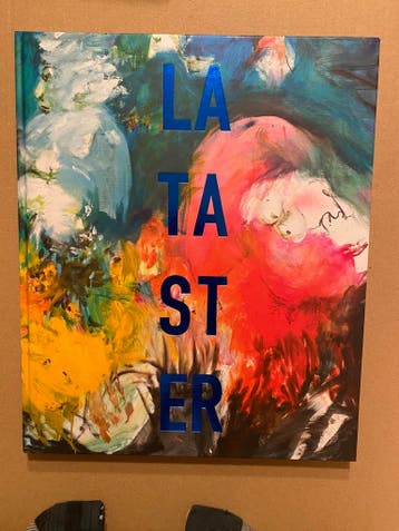 Lataster Abstract Expressionisme Een Ode aan het Leven zelf, Verzenden, Zo goed als nieuw, Schilder- en Tekenkunst