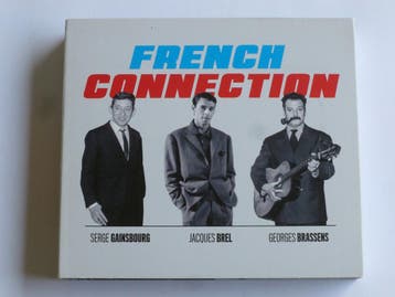 French Connection - Gainsbourg, Brel , Brassens (3 CD), Ophalen of Verzenden, Zo goed als nieuw