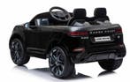 Kinderauto, RANGE ROVER EVOQUE, zwart, BT, FM radio RC Nieuw, Ophalen of Verzenden, Nieuw