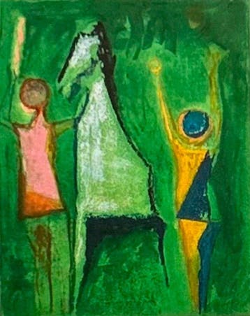 Marino Marini (1901-1980) - Marino from Shakespeare I