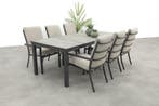 GI Sergio/Hartman Comino tuinset (7-delig) - 223x105 cm., Tuin en Terras, Verzenden, Nieuw, Overige materialen, Tuinset
