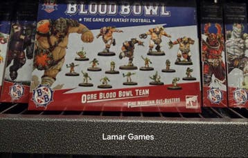 Warhammer Ogre Blood Bowl Team (Warhammer nieuw), Hobby en Vrije tijd, Wargaming, Ophalen of Verzenden, Nieuw
