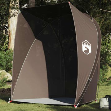 vidaXL Vistent waterdicht bruin, Caravans en Kamperen, Verzenden, Nieuw, Tot en met 2