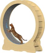 Loopwiel Kat Massief Hout | Tweedekansje | OP=OP, Dieren en Toebehoren, Ophalen of Verzenden, Zo goed als nieuw