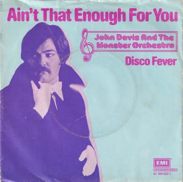 John Davis &amp; The Monster Orchestra - Aint That Enough F, Ophalen of Verzenden, Gebruikt