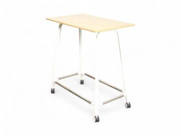 Sedus verrijdbare lab high desk, 100x60cm, lindberg eiken..., Overige plaatsen, Ophalen of Verzenden, Gebruikt, Stoel