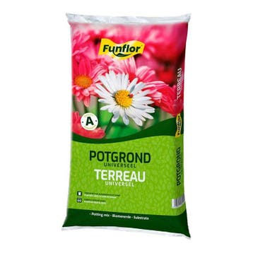 Funflor potgrond universeel 60 liter, Tuin en Terras, Aarde en Mest, Ophalen of Verzenden