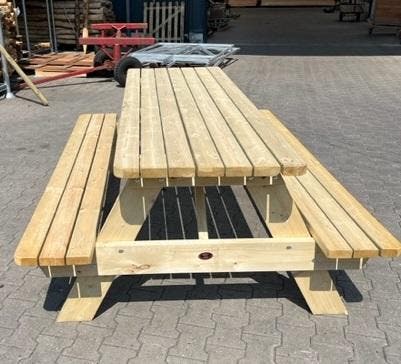 Picknicktafel Robuust 180 bouwpakket ACTIE!, Tuin en Terras, Tuinsets en Loungesets, Ophalen of Verzenden