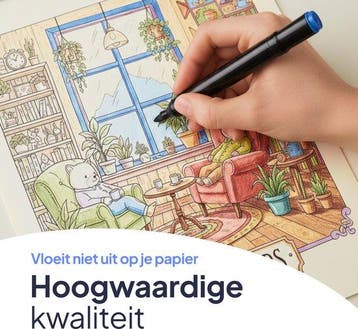 Twinmarkers 262 stuks voor volwassenen - Alcohol markers, Verzenden, Zo goed als nieuw