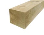 Eiken Paal 19 x 19 cm (190 x 190 mm) Geschaafd - Lengte 400, Nieuw