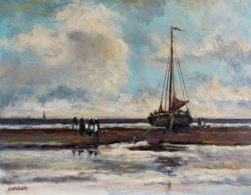Cor Wakum (1966) - Bomschuit op het strand