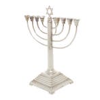 M S Ltd, London - Kaarsenhouder - .925 zilver - 26 cm hoog