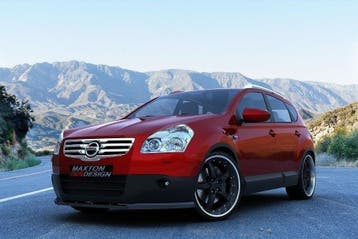 Front Splitter NISSAN QASHQAI (VOORWOORD), Auto diversen, Verzenden