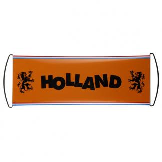 Banier Holland | 78 centimeter (Oranje/Zwart), Verzenden, Nieuw