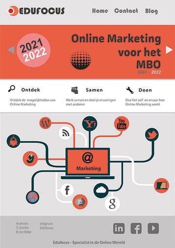 9789492442680 Online Marketing voor het MBO 2021-2022, Boeken, Verzenden, Zo goed als nieuw, Tim Gorter