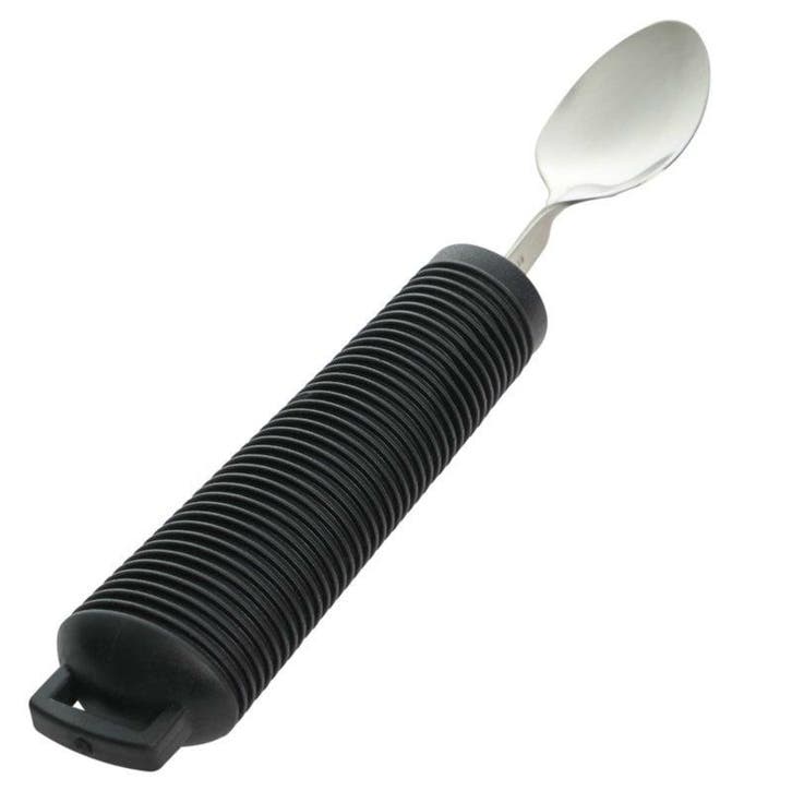 Theelepel - Aangepast bestek - verdikt, buigzaam, extra grip, Diversen, Verpleegmiddelen, Ophalen of Verzenden
