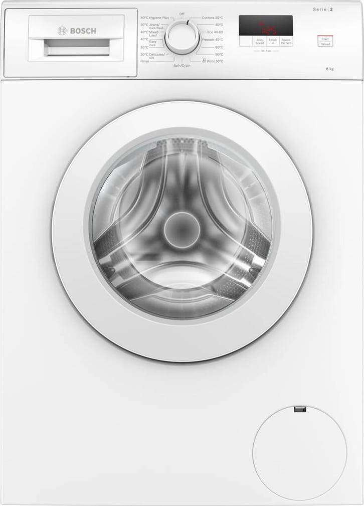 Bosch WAJ28002 - Wasmachine - 8 kg - 1400 tpm - EcoSilence, Witgoed en Apparatuur, Wasmachines, Zo goed als nieuw, Voorlader, 85 tot 90 cm