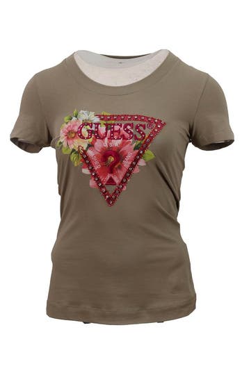Guess T-shirt in maat XS Groen, Kleding | Dames, Guess, Verzenden, Zo goed als nieuw, Groen
