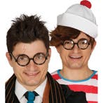 Zwarte nerd bril - Funbrillen/Partybrillen, Ophalen of Verzenden, Nieuw