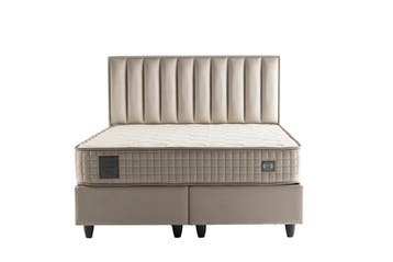 Opberg Boxspring Gold - diverse maten, Verzenden, Nieuw, Tweepersoons