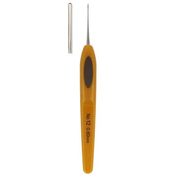 Clover Soft Touch Haaknaald - 0,6 mm -  Ergonomisch handva, Ophalen of Verzenden, Nieuw
