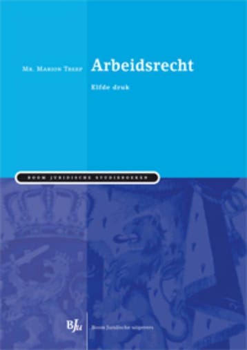 Arbeidsrecht / Boom Juridische studieboeken - Marion Treep, Verzenden, Gelezen, Marion Treep