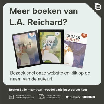 Getal & Ruimte 11e ed antwoorden havo B deel 3 9789001842161, Boeken, Schoolboeken, Verzenden, Gelezen, L.A. Reichard