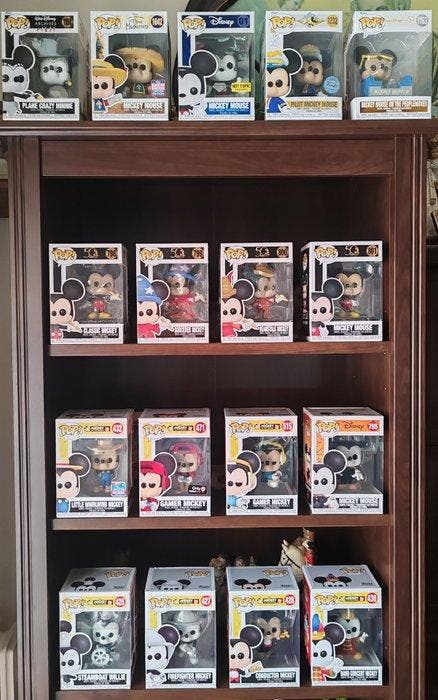 Funko - Funko Pop - Disney - Mickey Mouse Collection, Antiek en Kunst, Antiek | Speelgoed