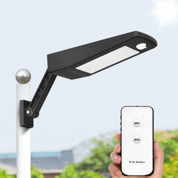 Solar wandlamp Paddle met bewegingssensor in zwart, Verzenden, Minder dan 50 watt, Overige typen, Nieuw