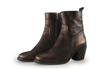 Shabbies Amsterdam Enkellaarzen in maat 40 Brons, Kleding | Dames, Schoenen, Overige kleuren, Shabbies Amsterdam, Verzenden, Lage of Enkellaarzen