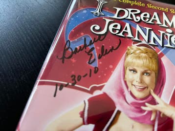 DVD set I dream of Jeannie (Gesigneerd door Barbara Eden), Ophalen of Verzenden, Nieuw, Film, Gebruiksvoorwerp
