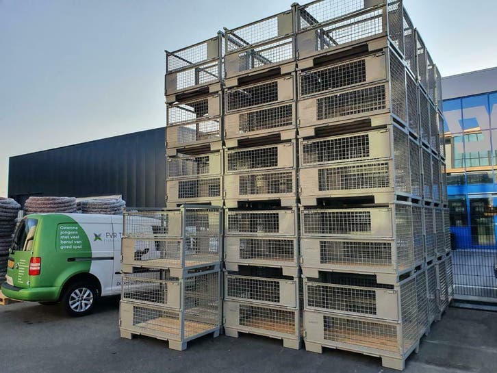 Nieuwe DB-gitterbox | gaaskrat | stapelbox, Doe-het-zelf en Verbouw, Kratten en Dozen, 100 cm of meer, Nieuw, Overige typen, 50 cm of meer