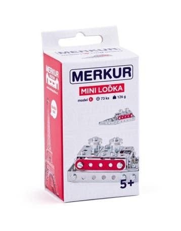 Merkur - Mini 52 - Boot - metalen constructieset - 73 ond..., Verzenden, Nieuw