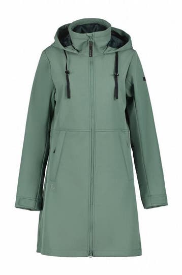 ICEPEAK Maat 44 AGARAM Dames Softshell Jas - Antiek Groen, Verzenden, Nieuw