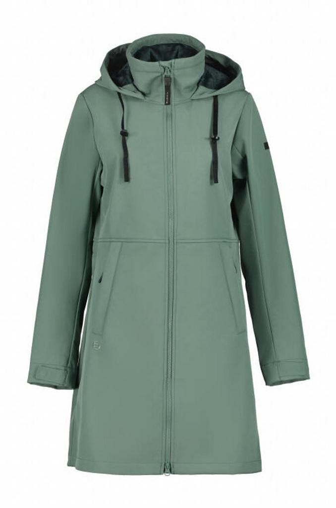 ICEPEAK Maat 44 AGARAM Dames Softshell Jas - Antiek Groen, Kleding | Dames, Jassen | Winter, Verzenden
