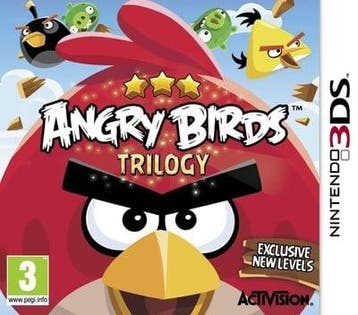 3DS Angry Birds Trilogy, Verzenden, Zo goed als nieuw